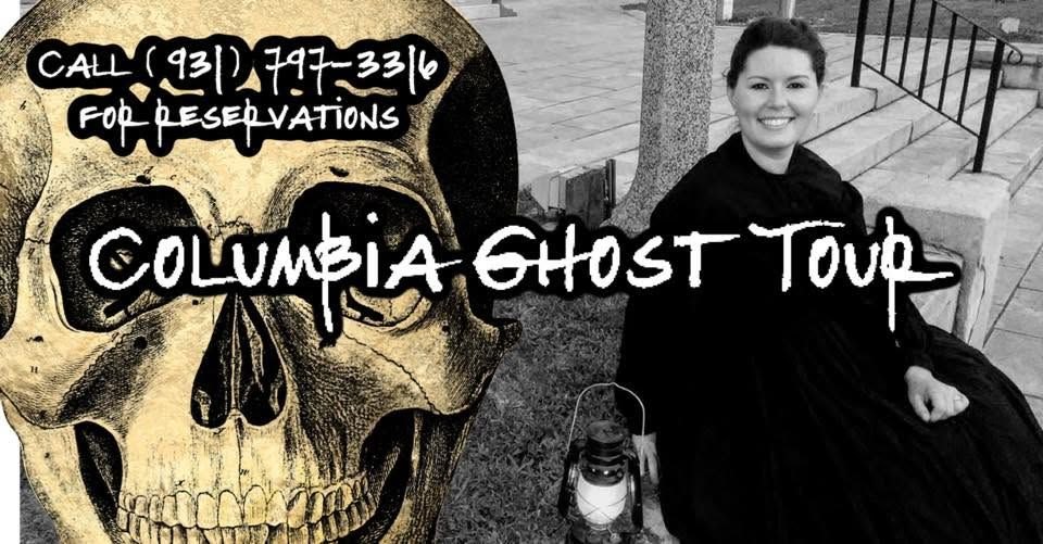 Flyer for Downtown Columbia Ghost Tour