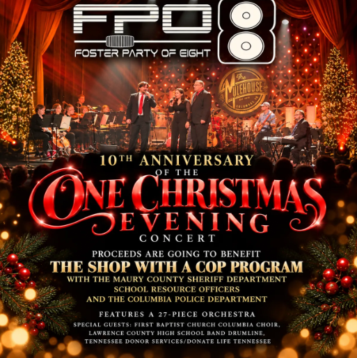 Flyer for One Christmas Evening – A Children’s Benefit Concert