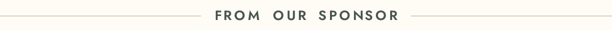 From Our Sponsor
