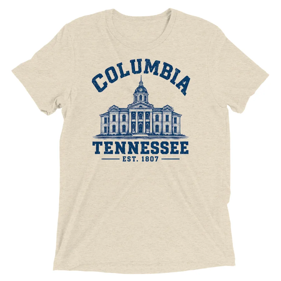 Columbia, Tennessee, Est. 1807 / Tri-Blend