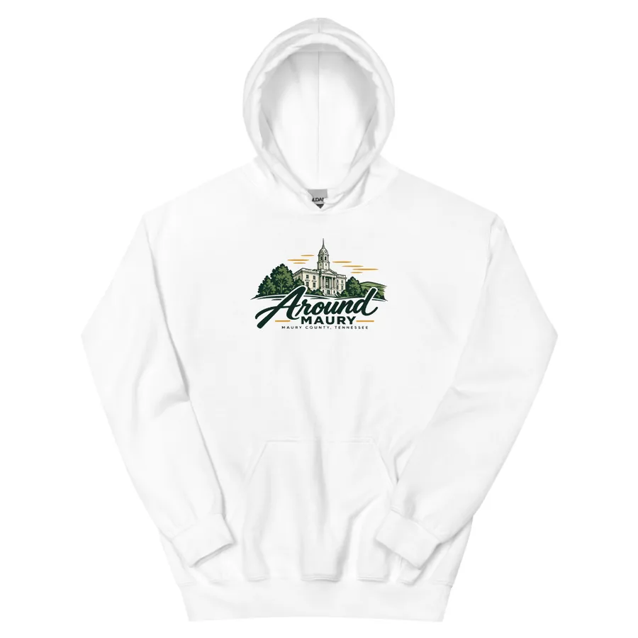 Around Maury Logo Hoodie