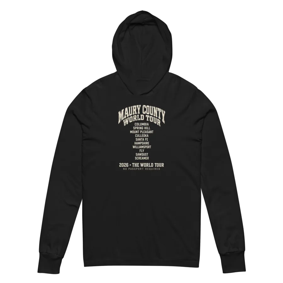 Maury County World Tour / Hooded Tee
